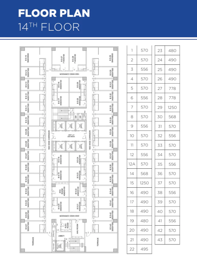 Migsun Nehru Place 1 Floor Plan