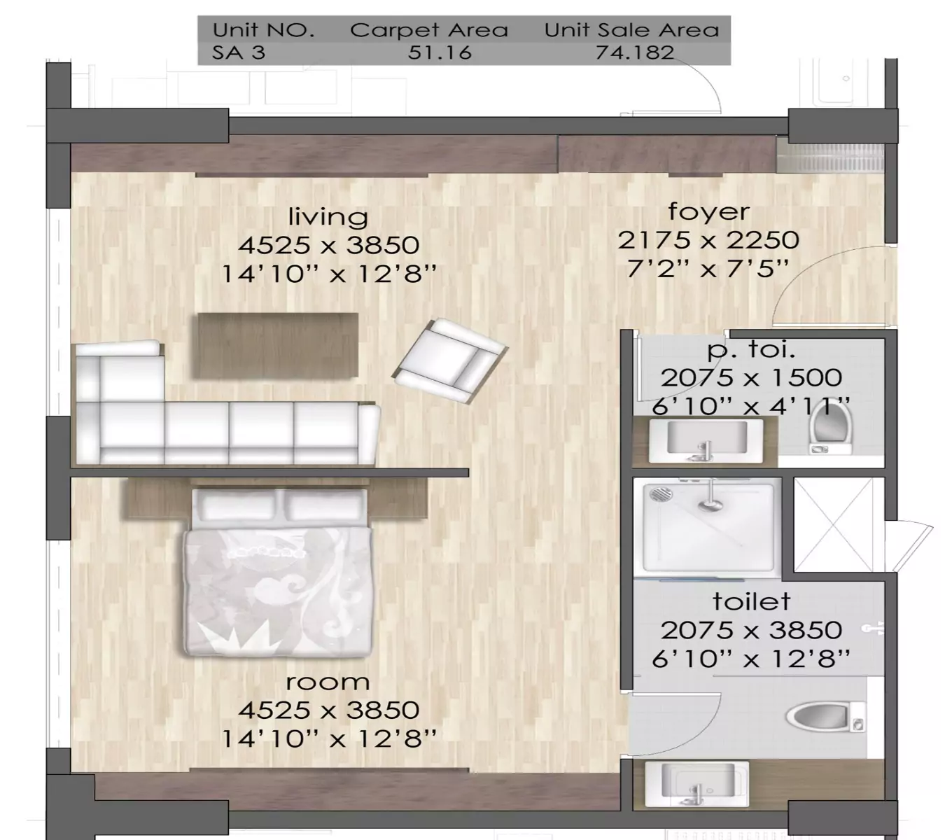Sikka Kingsberry Greens Floor Plan