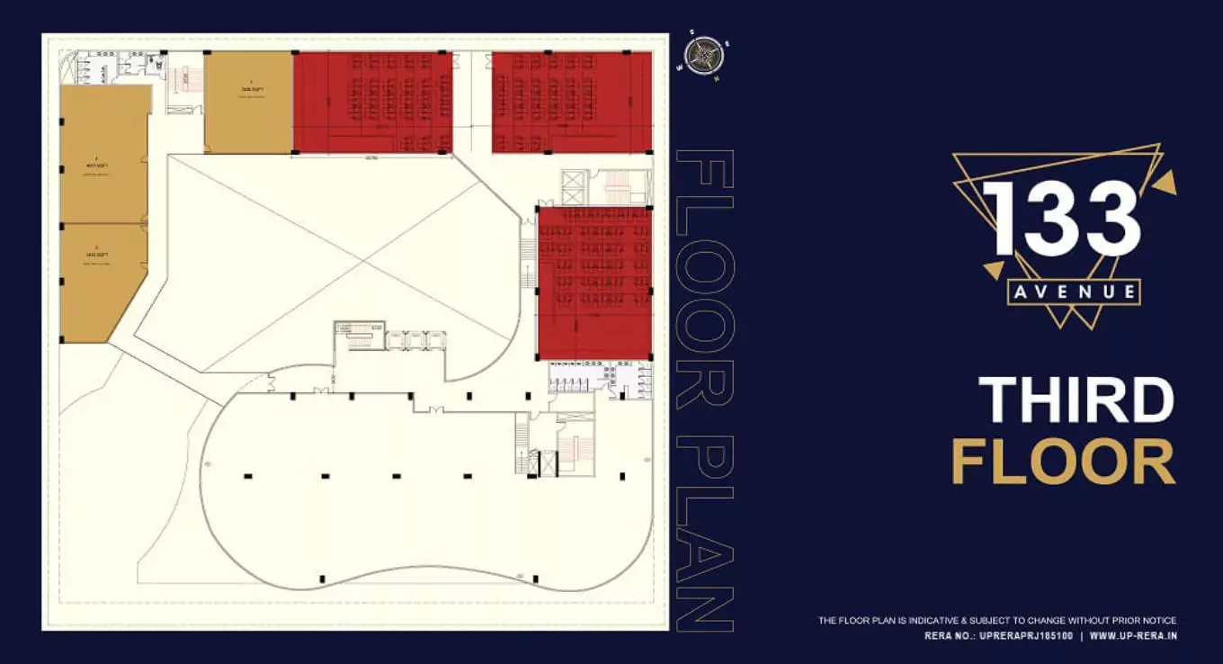 Bhutani Avenue 133 Third Floor Plan