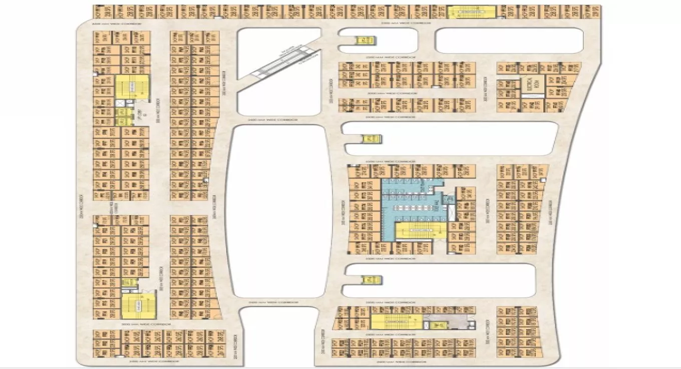 Migsun Central Market First Floor Plan
