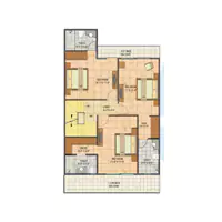 32nd Parkview 3 BHK Floor Plan